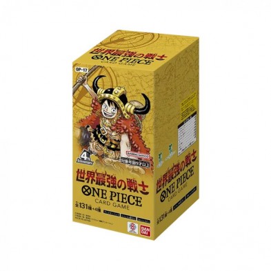海賊王咭牌遊戲 補充包 第十七彈 世界最強的戰士	[OP-17] (原盒24pcs)